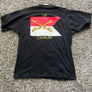 Vintage Fort Knox Us Calvary T-Shirt. Size Large